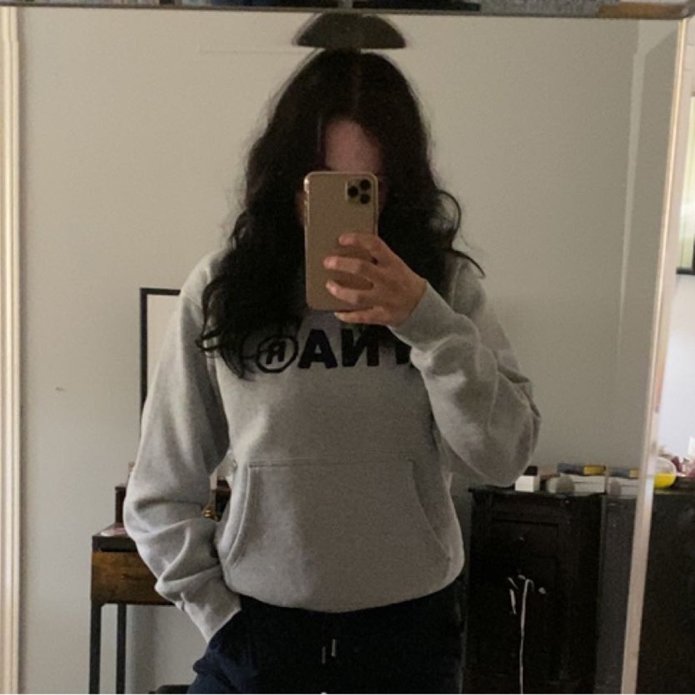 GREY TNA HOODIE